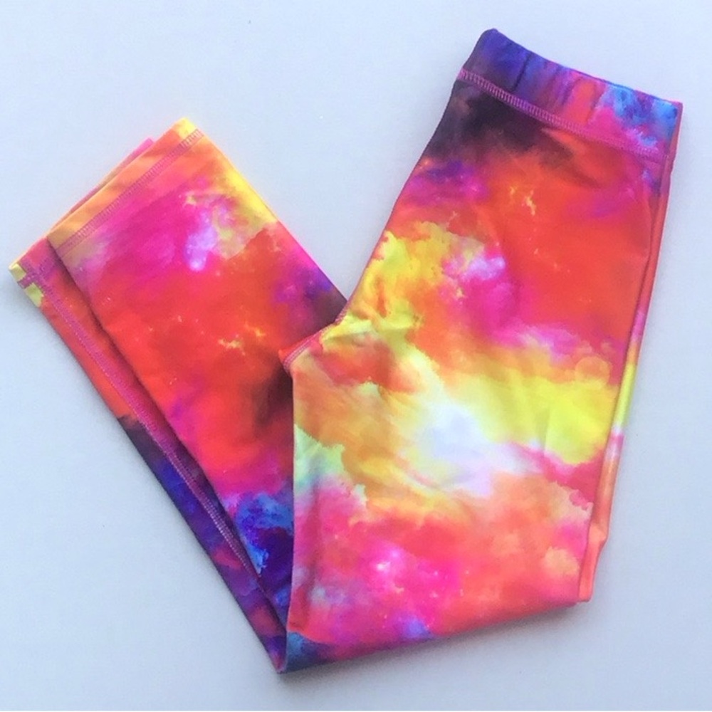 Zara Terez workout colorful crop leggings